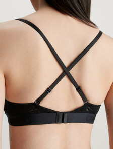 Intrinsiclace T-Shirt Bra, BLACK, hi-res