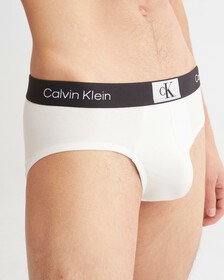 CALVIN KLEIN 1996 COTTON HIPSTER BRIEF, White, hi-res
