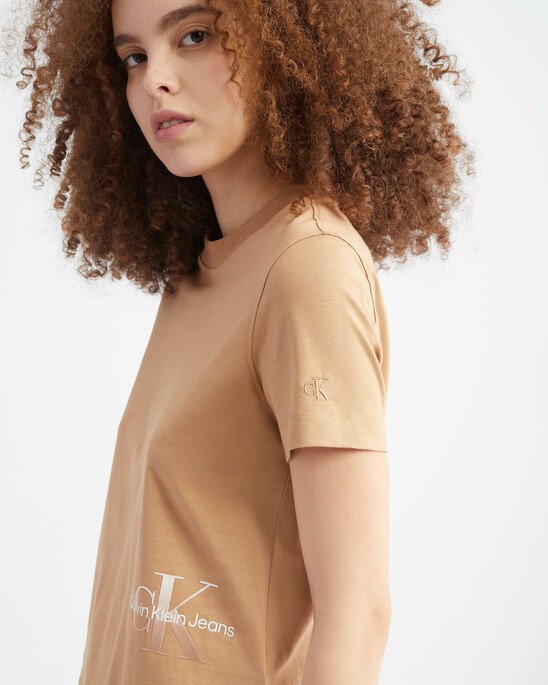 STRAIGHT OMBRE LOGO TEE