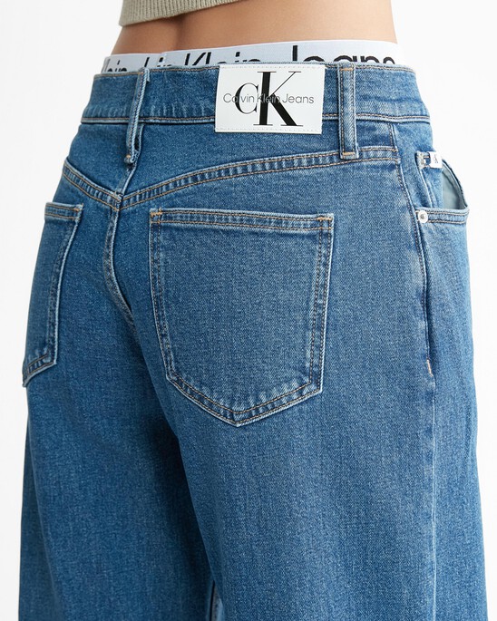 Sustainable Low Rise Relaxed Jeans