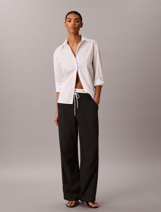 Icon Logo Waistband Tech Twill Pant