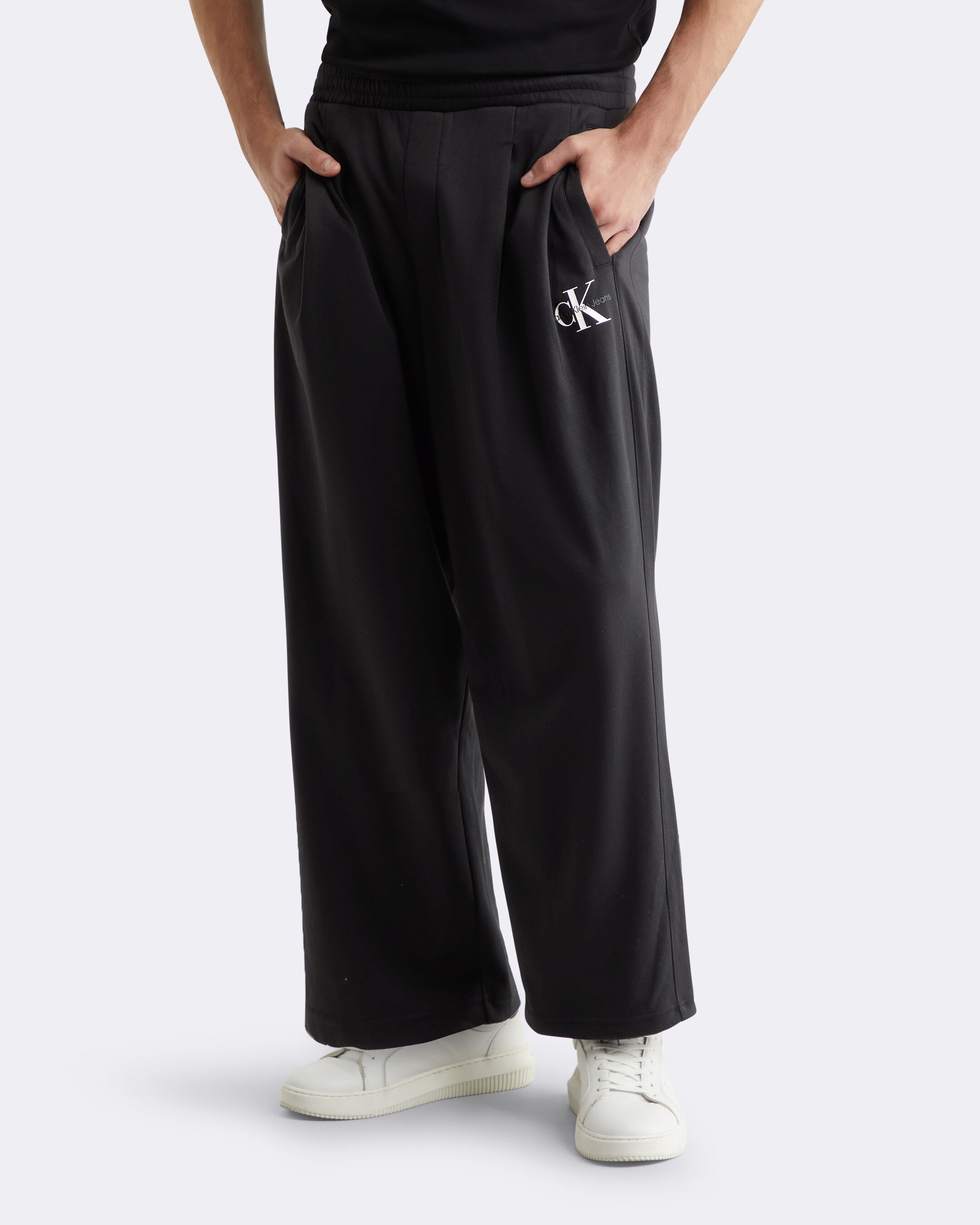 Cooling Pleated Sweatpants black Calvin Klein Malaysia