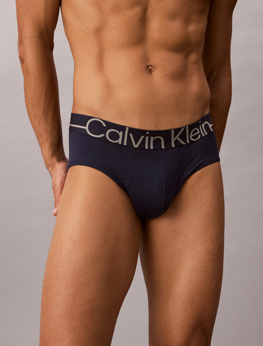 Invisibles Microfiber Mesh Hip Brief, Blue Shadow, hi-res