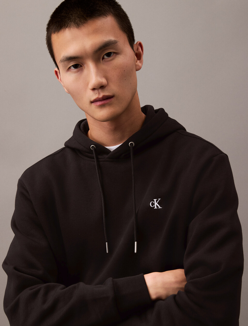 Archive Logo Fleece Hoodie, Black Beauty, hi-res