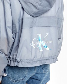 SHEER WINDBREAKER, Silver Sky, hi-res