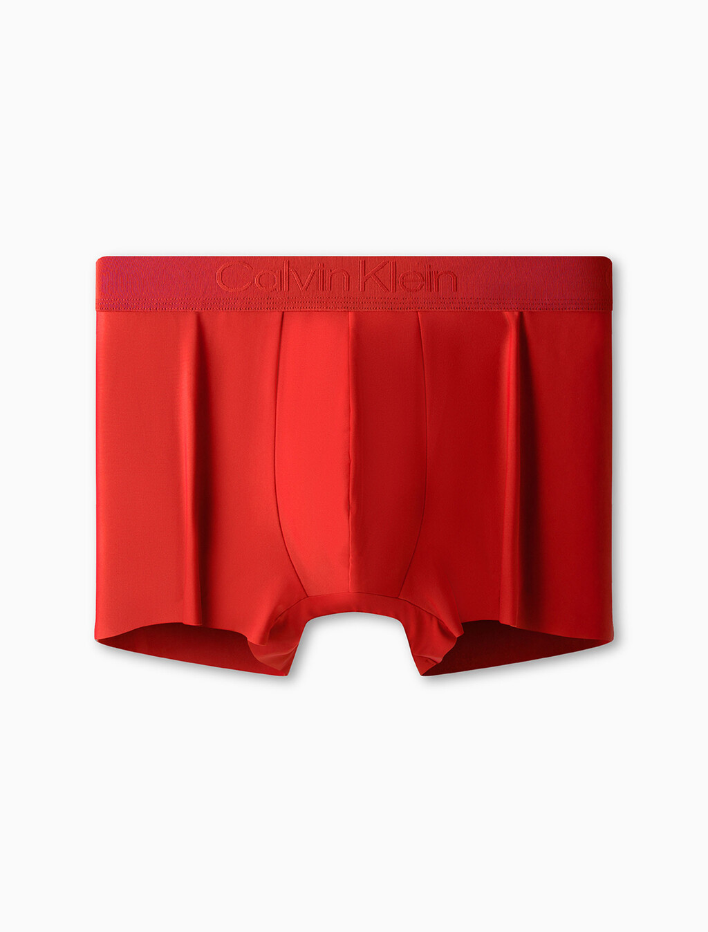 CK Black Low Rise Trunks, Rouge, hi-res
