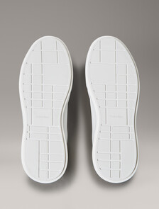 Leather Durable Traction NYC Trainers, Bright White/Tuscany/Chateau, hi-res