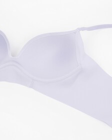 Invisibles Push Up Plunge Bra, Pastel Lilac, hi-res