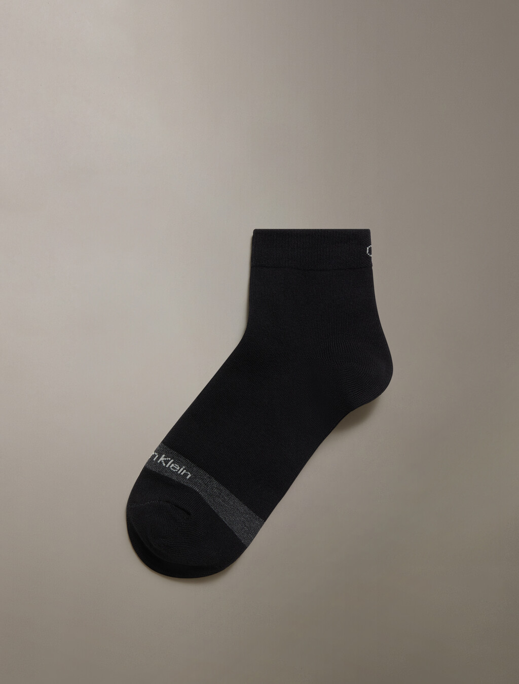 Calvin Klein Sporty Quarter Sock, BLACK, hi-res