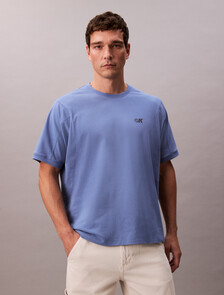 Cooling Pique Jersey Tee, Dull Nile Blue, hi-res