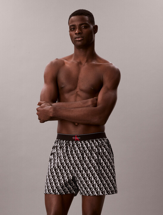 CK X Cotton Monogram Slim Boxer