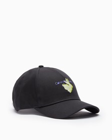 YEAR OF THE RABBIT BASEBALL CAP, BLACK, hi-res