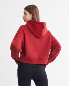 Archive Logo Fleece Hoodie, Sun Dried Tomato, hi-res