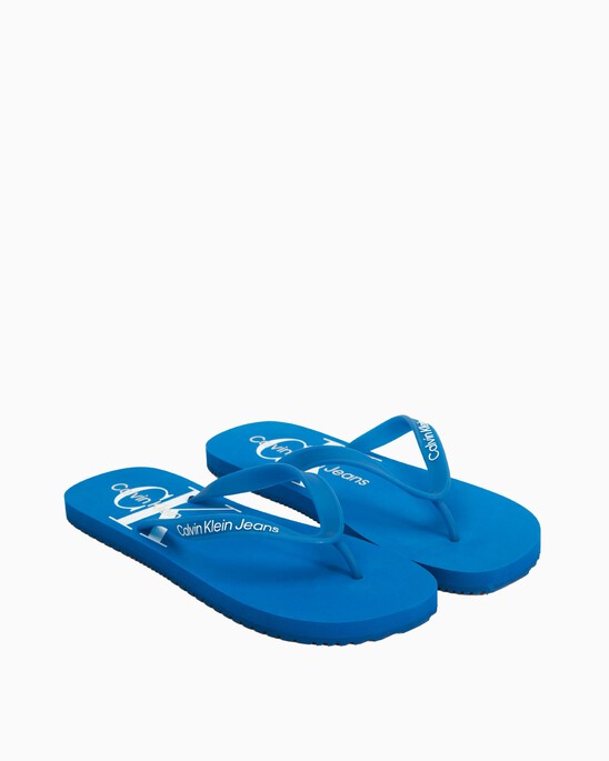 Delhi Monogram Beach Sandals