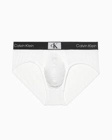 CALVIN KLEIN 1996 COTTON HIPSTER BRIEF, White, hi-res