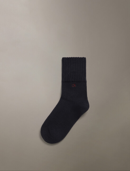Loose Cuff Crew Sock