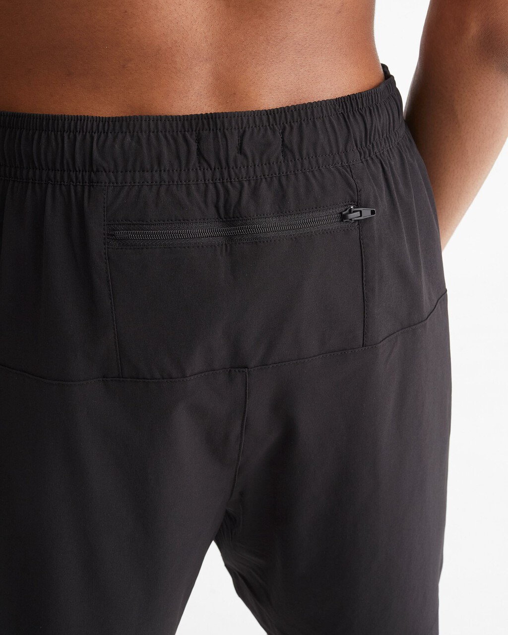 Dark Atoll Medium Drawstring Swim Shorts, Pvh Black, hi-res