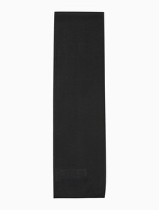 Solid Scarf Bandana, BLACK, hi-res