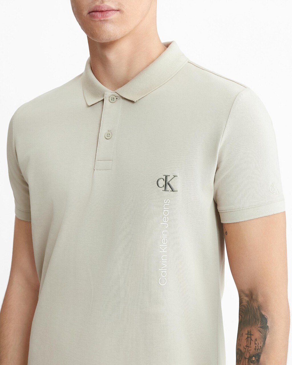 Slim Polo Shirt, Plaza Taupe, hi-res