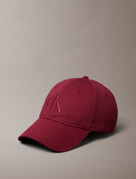 Large Monogram Embroidery Baseball Cap