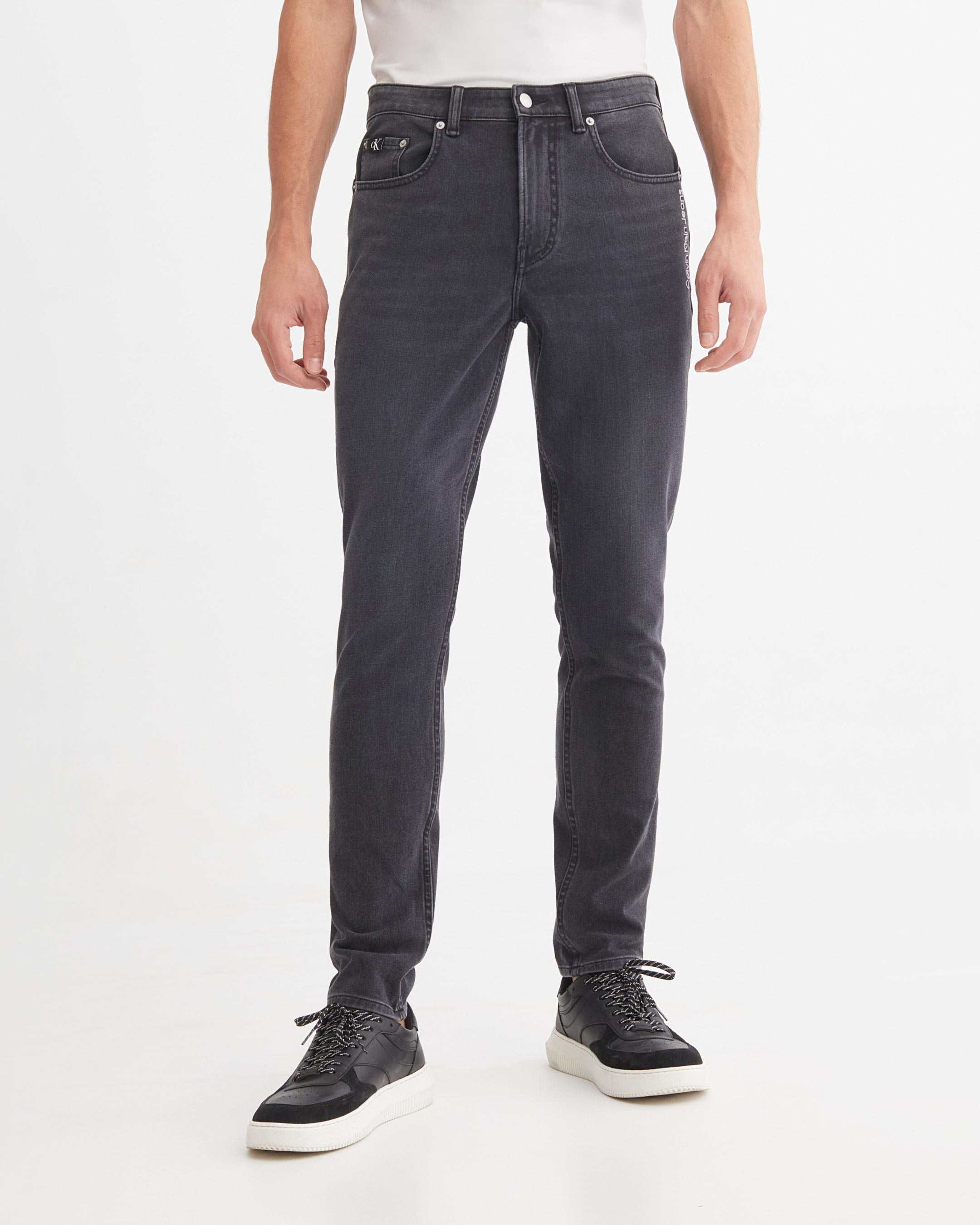 Calvin klein black 2025 stretch jeans