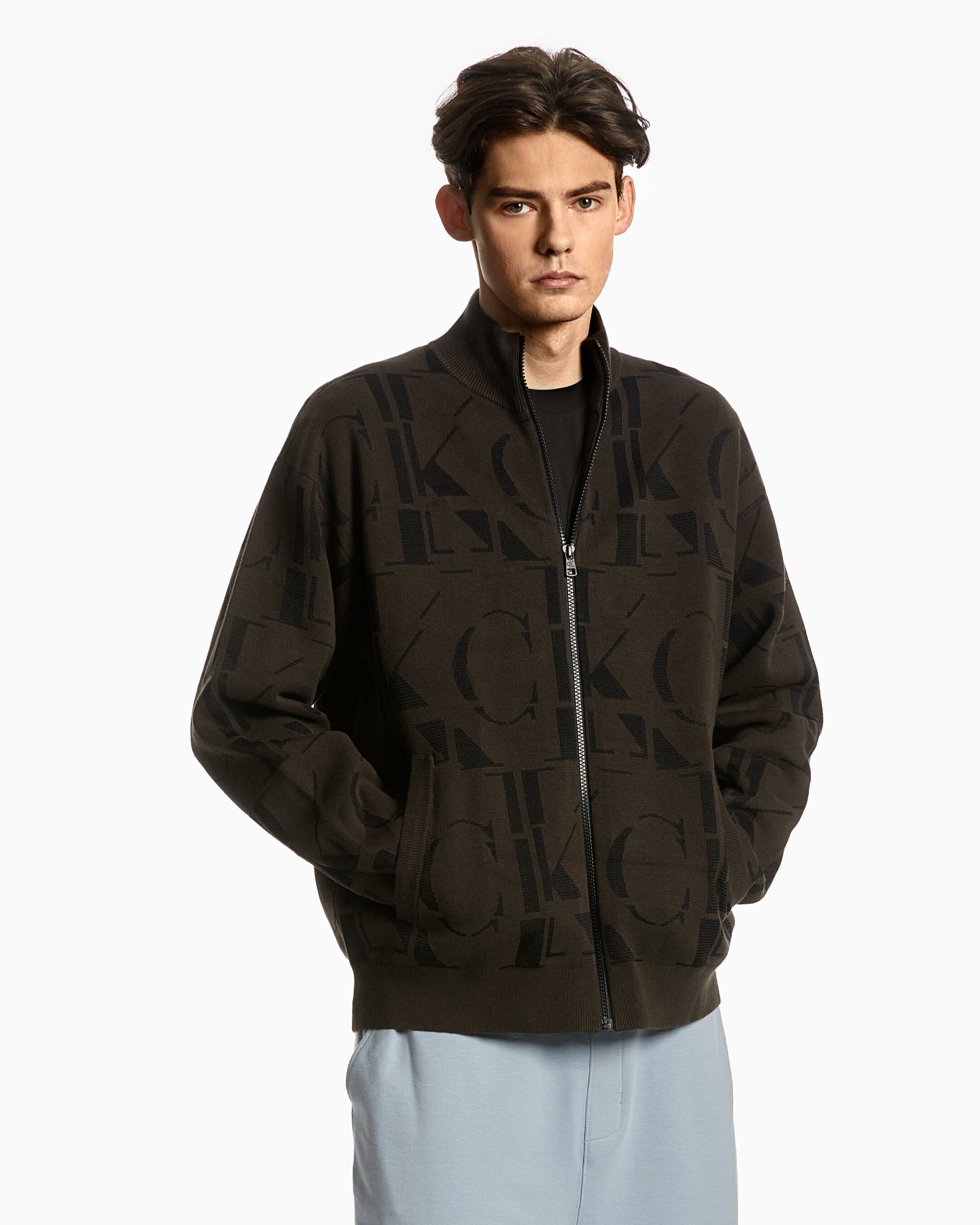 Calvin klein outlet sweater jacket