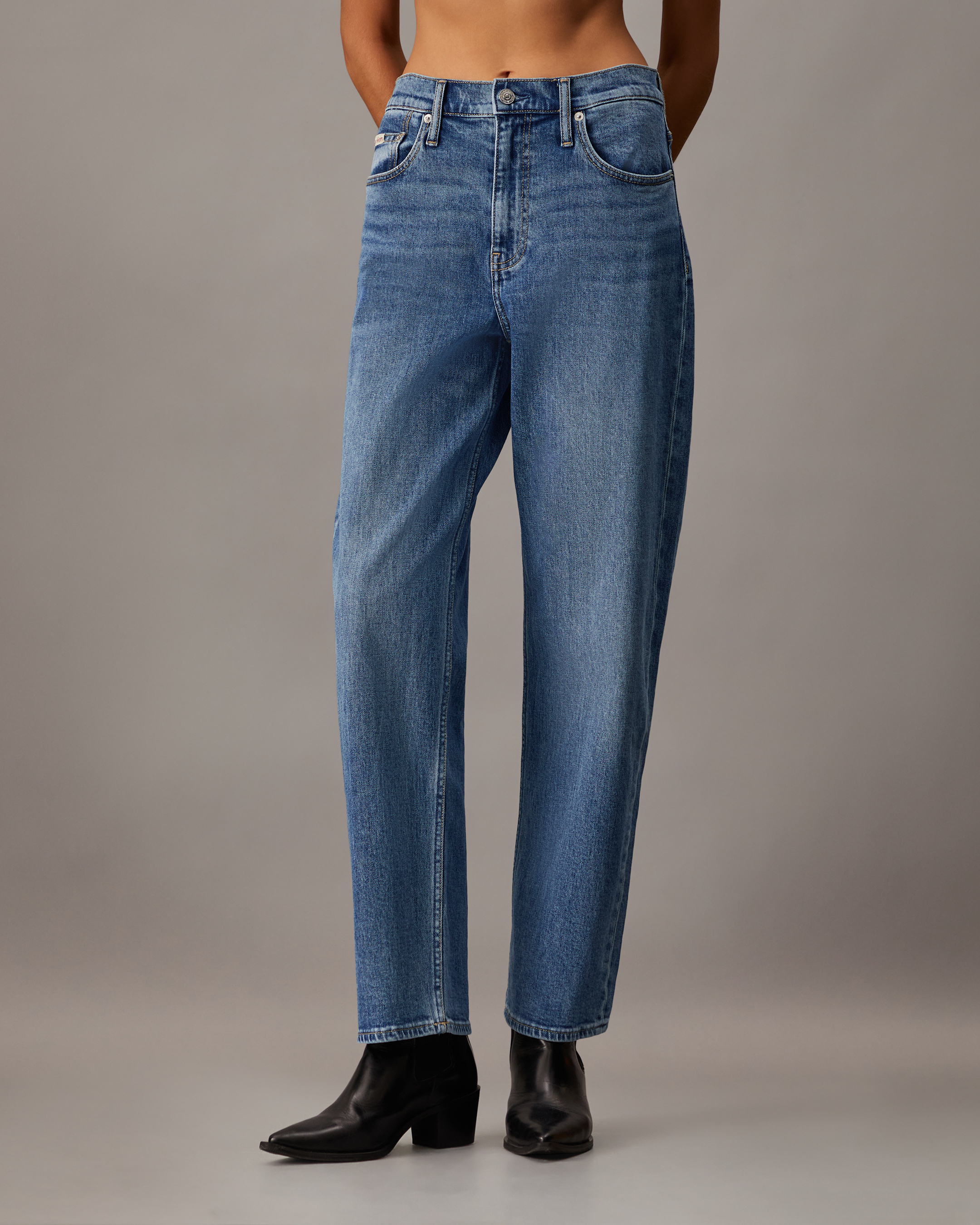 Sustainable High Rise Loose Jeans blue Calvin Klein Malaysia