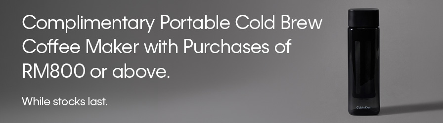 Calvin Klein Complimentary Portable Cold Brew Coffee Maker