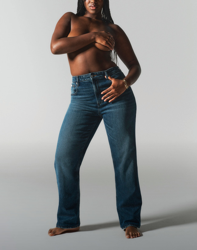 Calvin Klein Women's Denim High Rise Straight