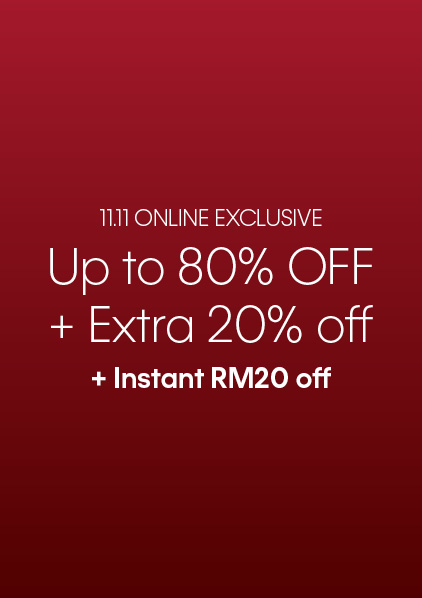 Calvin Klein 11.11 Online Exclusive Up to 80% Off